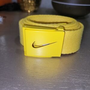 Nike Yellow Men's Belt